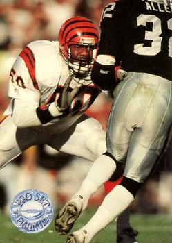 #18 James Francis - Cincinnati Bengals - 1991 Pro Set Platinum Football