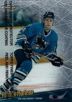 #18 Patrick Marleau - San Jose Sharks - 1998-99 Finest Hockey