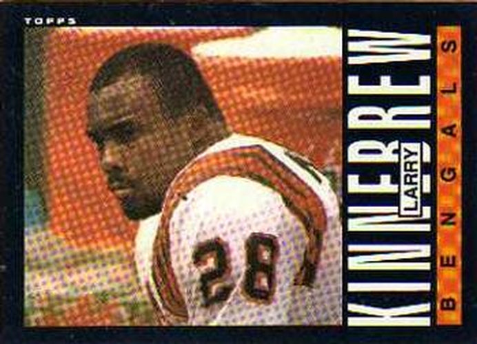 #218 Larry Kinnebrew - Cincinnati Bengals - 1985 Topps Football