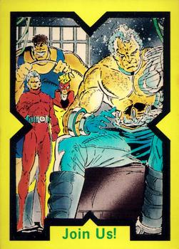 #18 Join Us! - 1991 Marvel Comic Images X-Force