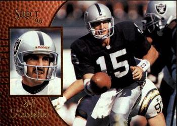 #18 Jeff Hostetler - Oakland Raiders - 1996 Select Football