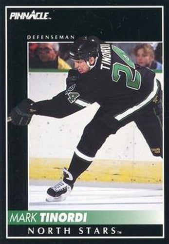 #18 Mark Tinordi - Minnesota North Stars - 1992-93 Pinnacle Canadian Hockey