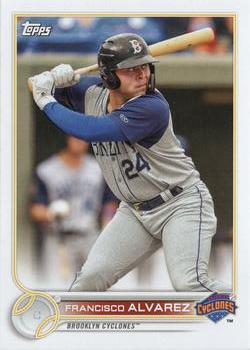 #PD-18 Francisco Alvarez - Brooklyn Cyclones - 2022 Topps Pro Debut Baseball