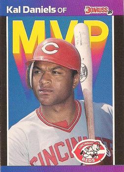 #BC-18 Kal Daniels - Cincinnati Reds - 1989 Donruss Baseball - Bonus MVP's