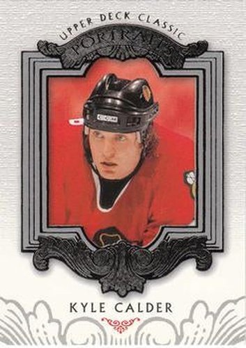 #18 Kyle Calder - Chicago Blackhawks - 2003-04 Upper Deck Classic Portraits Hockey