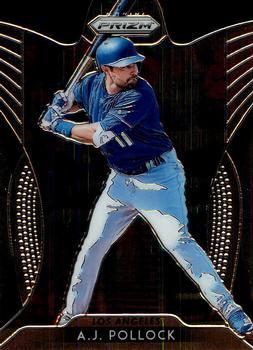 #18 A.J. Pollock - Los Angeles Dodgers - 2019 Panini Prizm Baseball