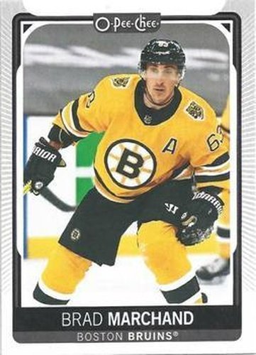 #18 Brad Marchand - Boston Bruins - 2021-22 O-Pee-Chee Hockey