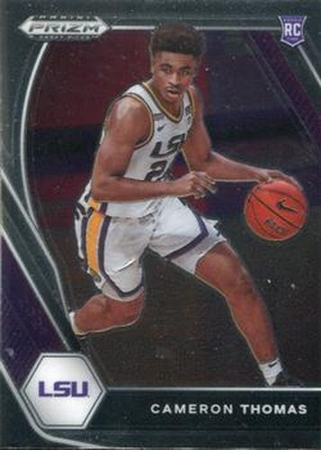 #18 Cameron Thomas - LSU Tigers - 2021 Panini Prizm Collegiate Draft Picks Basketball