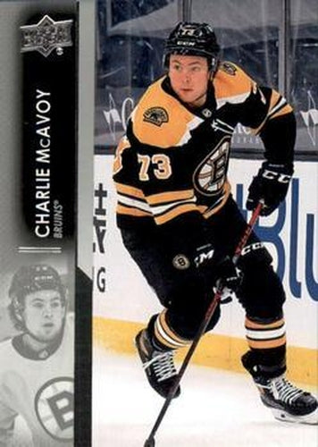 #18 Charlie McAvoy - Boston Bruins - 2021-22 Upper Deck Hockey