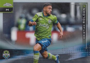 #18 Cristian Roldan - Seattle Sounders FC - 2021 Topps Chrome MLS Soccer