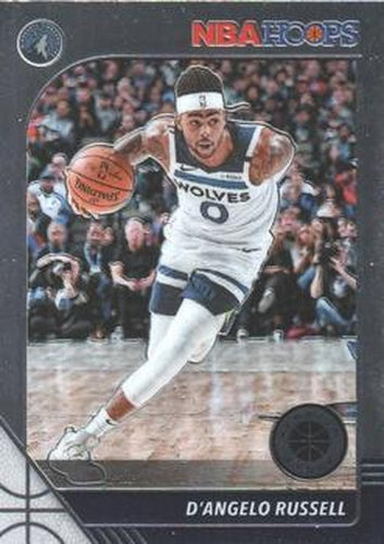 #18 D'Angelo Russell - Minnesota Timberwolves - 2019-20 Hoops Premium Stock Basketball