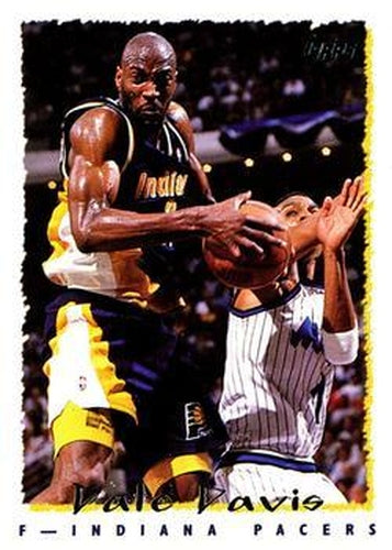#18 Dale Davis - Indiana Pacers - 1994-95 Topps Basketball