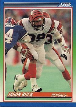 #18 Jason Buck - Cincinnati Bengals - 1990 Score Football