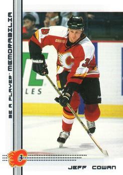 #18 Jeff Cowan - Calgary Flames - 2000-01 Be a Player Memorabilia Hockey