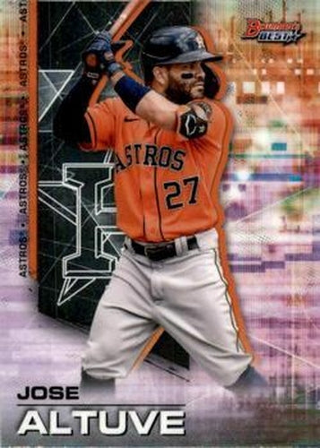 #18 Jose Altuve - Houston Astros - 2021 Bowman's Best Baseball