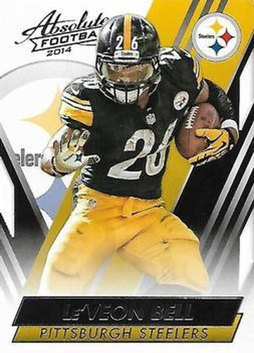 #18 Le'Veon Bell - Pittsburgh Steelers - 2014 Panini Absolute - Retail Football
