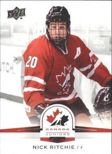 #18 Nick Ritchie - Canada - 2014-15 Upper Deck Team Canada Juniors Hockey