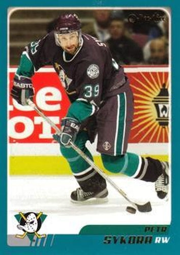#18 Petr Sykora - Anaheim Mighty Ducks - 2003-04 O-Pee-Chee Hockey