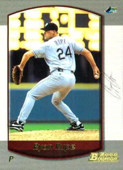 #18 Ryan Rupe - Tampa Bay Devil Rays - 2000 Bowman Baseball