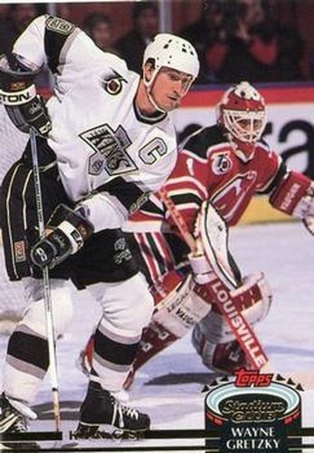 #18 Wayne Gretzky - Los Angeles Kings - 1992-93 Stadium Club Hockey
