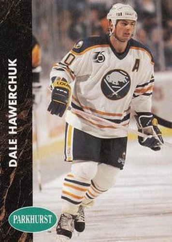 #18 Dale Hawerchuk - Buffalo Sabres - 1991-92 Parkhurst Hockey