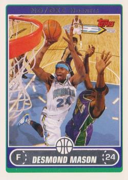 #18 Desmond Mason - New Orleans Hornets - 2006-07 Topps Basketball