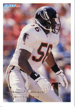 #18 Darion Conner - Atlanta Falcons - 1994 Fleer Football