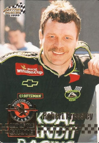 #18 Robert Pressley - Leo Jackson Motorsports - 1995 Action Packed Winston Cup Stars Racing