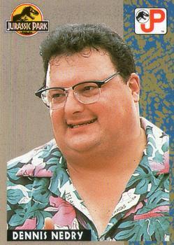 #18 Dennis Nedry - 1993 Topps Jurassic Park