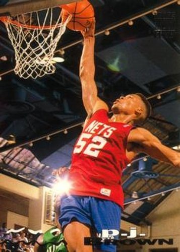 #18 P.J. Brown - New Jersey Nets - 1993-94 Stadium Club Basketball