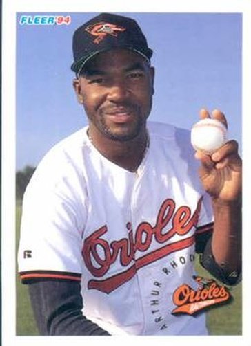 #18 Arthur Rhodes - Baltimore Orioles - 1994 Fleer Baseball