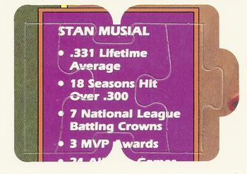 #19-21 Stan Musial - St. Louis Cardinals - 1988 Donruss - Stan Musial Puzzle Baseball