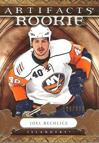 #190 Joel Rechlicz - New York Islanders - 2009-10 Upper Deck Artifacts Hockey