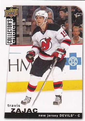#190 Travis Zajac - New Jersey Devils - 2008-09 Collector's Choice Hockey