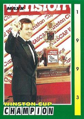 #190 Alan Kulwicki - AK Racing - 1993 Maxx Racing