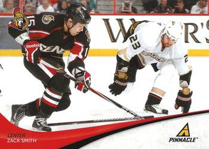 #190 Zack Smith - Ottawa Senators - 2011-12 Panini Pinnacle Hockey