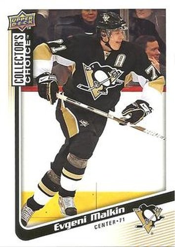 #190 Evgeni Malkin - Pittsburgh Penguins - 2009-10 Collector's Choice Hockey
