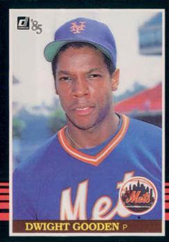 #190 Dwight Gooden - New York Mets - 1985 Donruss Baseball