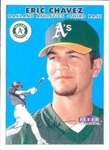#190 Eric Chavez - Oakland Athletics - 2000 Fleer Tradition Baseball