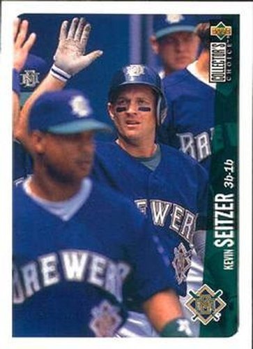 #190 Kevin Seitzer - Milwaukee Brewers - 1996 Collector's Choice Baseball