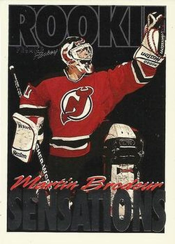 #190 Martin Brodeur - New Jersey Devils - 1994-95 Topps Premier Hockey