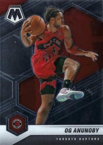 #190 OG Anunoby - Toronto Raptors - 2020-21 Panini Mosaic Basketball