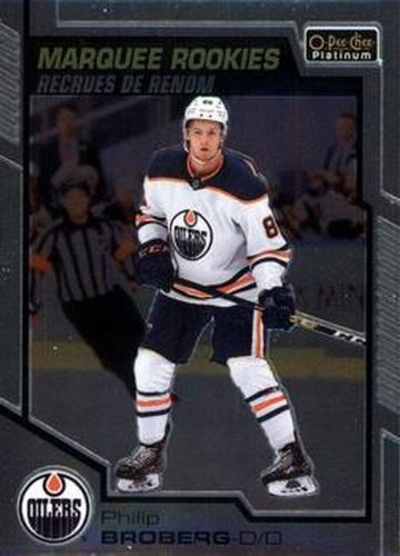 #190 Philip Broberg - Edmonton Oilers - 2020-21 O-Pee-Chee Platinum Hockey