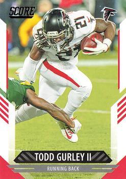 #190 Todd Gurley II - Atlanta Falcons - 2021 Score Football