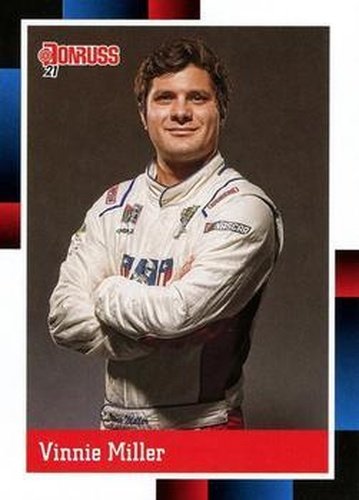#190 Vinnie Miller - B.J. McLeod Motorsports - 2021 Donruss Racing