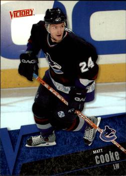 #190 Matt Cooke - Vancouver Canucks - 2003-04 Upper Deck Victory Hockey