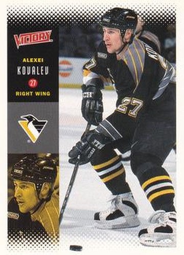 #190 Alex Kovalev - Pittsburgh Penguins - 2000-01 Upper Deck Victory Hockey