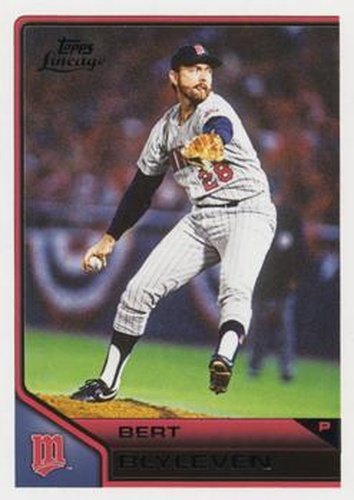 #190 Bert Blyleven - Minnesota Twins - 2011 Topps Lineage Baseball