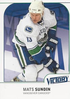 #191 Mats Sundin - Vancouver Canucks - 2009-10 Upper Deck Victory Hockey