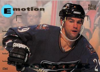 #191 Joe Reekie - Washington Capitals - 1995-96 SkyBox E-Motion Hockey